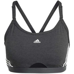 Stanik sportowy adidas Aeroreact Training Light-Support 3-Stripes Bra W HC7870 M