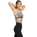 Stanik sportowy adidas Aeroreact Training Light-Support 3-Stripes Bra W HC7870 M