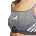 Stanik sportowy adidas Aeroreact Training Light-Support 3-Stripes Bra W HC7870 M