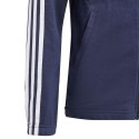 Bluza adidas Essentials 3-Stripes Full-Zip Hoodie Jr IB1667 164cm