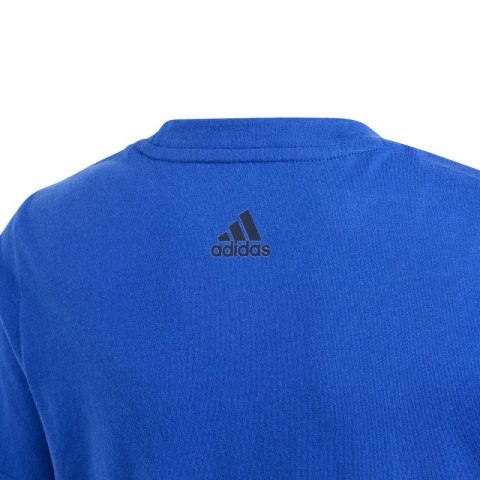 Koszulka adidas Essentials Linear Logo Cotton Tee Jr IB4090 164cm Koszulka adidas Essentials Linear Logo Cotton Tee Jr IB4090 164cm