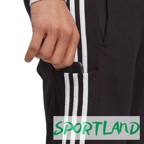 Spodnie adidas Essentials Single Jersey Tapered Open Hem 3-Stripes M IC0044 S Spodnie adidas Essentials Single Jersey Tapered Open Hem 3-Stripes M IC0044 S