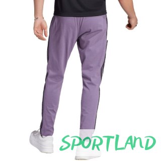 Spodnie adidas Essentials Single Jersey Tapered Open Hem 3-Stripes M IJ8699 2XL