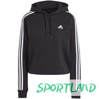 Bluza adidas Essentials 3-Stripes French Terry Crop Hoodie W IC8767 M