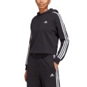 Bluza adidas Essentials 3-Stripes French Terry Crop Hoodie W IC8767 M