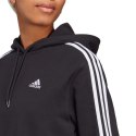 Bluza adidas Essentials 3-Stripes French Terry Crop Hoodie W IC8767 M
