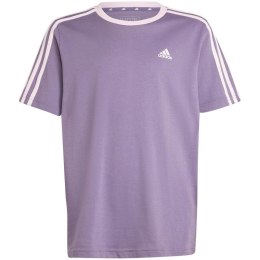 Koszulka adidas Essentials 3-Stripes Cotton Loose Fit Boyfriend Tee Jr IL3276 128cm