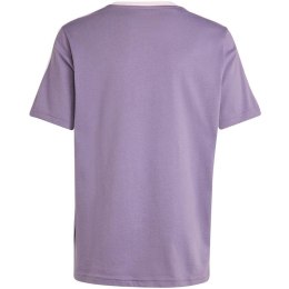 Koszulka adidas Essentials 3-Stripes Cotton Loose Fit Boyfriend Tee Jr IL3276 128cm