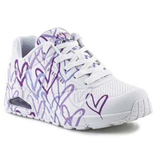 Buty Skechers JGoldcrown Uno Lite - Spread the Love W 155507-WLPR EU 39