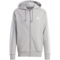 Bluza adidas Essentials French Terry 3-Stripes Full-Zip Hoodie M IC9833 M