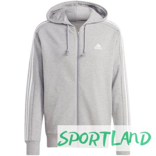 Bluza adidas Essentials French Terry 3-Stripes Full-Zip Hoodie M IC9833 M