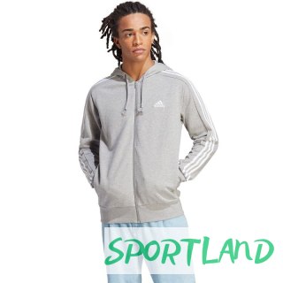 Bluza adidas Essentials French Terry 3-Stripes Full-Zip Hoodie M IC9833 M