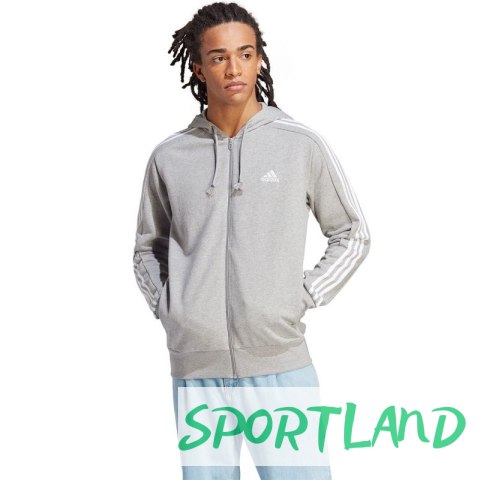 Bluza adidas Essentials French Terry 3-Stripes Full-Zip Hoodie M IC9833 M
