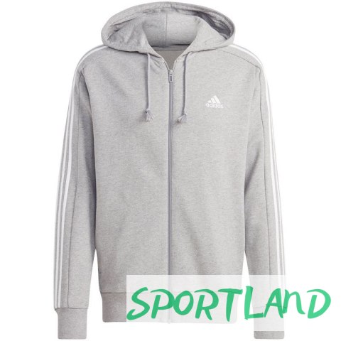Bluza adidas Essentials French Terry 3-Stripes Full-Zip Hoodie M IC9833 M