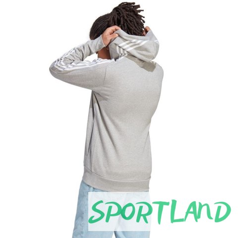 Bluza adidas Essentials French Terry 3-Stripes Full-Zip Hoodie M IC9833 M