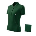 Koszulka polo damska Cotton (dark green) M