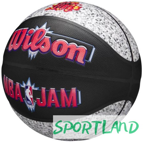 Piłka Wilson NBA Jam Indoor-Outdoor Ball WZ2011801XB 7 Piłka Wilson NBA Jam Indoor-Outdoor Ball WZ2011801XB 7