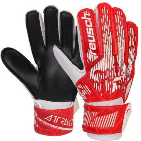 Rękawice bramkarskie Reusch Attrakt Solid Jr 54 72 016 8905 8 Rękawice bramkarskie Reusch Attrakt Solid Jr 54 72 016 8905 8
