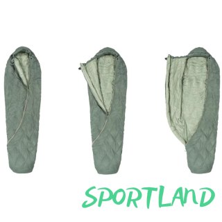 Śpiwór Jack Wolfskin Athmos Down +5, 195cm Sleeping Bag 3007961-4151 One size