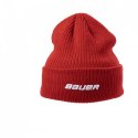 Czapka zimowa Bauer Team Ribbed Touque SR 1063361 szary