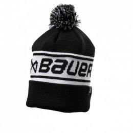 Czapka zimowa Bauer Team Ribbed Pom SR 1063358 czarny