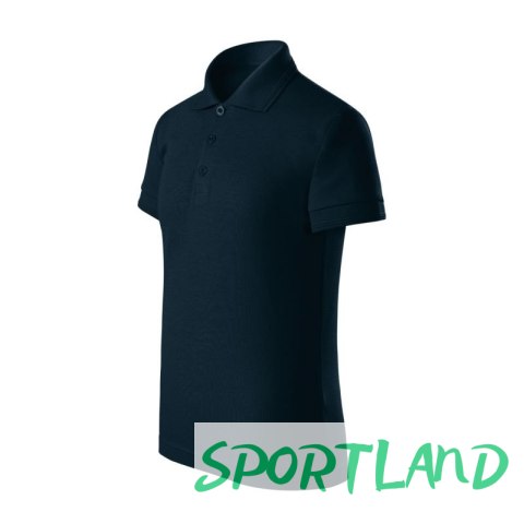 Koszulka polo Malfini Pique Polo Free Jr MLI-F2202 granatowy 110 cm/4 lata