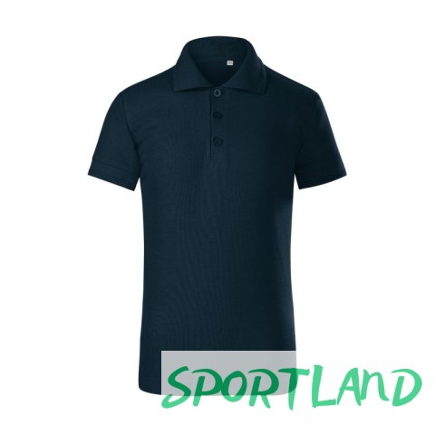 Koszulka polo Malfini Pique Polo Free Jr MLI-F2202 granatowy 134 cm/8 lat