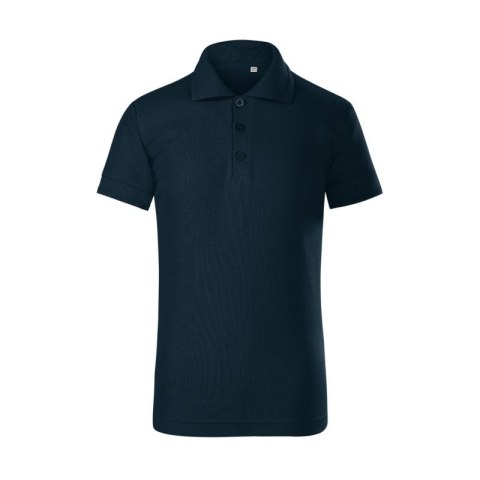 Koszulka polo Malfini Pique Polo Free Jr MLI-F2202 granatowy 146 cm/10 lat