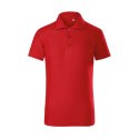 Koszulka polo Malfini Pique Polo Free Jr MLI-F2207 czerwony 110 cm/4 lata