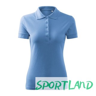Koszulka polo damska Pique Polo Free (błękitny) M