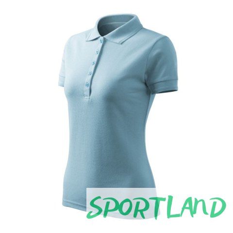 Koszulka polo damska Pique Polo Free (błękitny) M Koszulka polo damska Pique Polo Free (błękitny) M