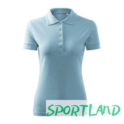 Koszulka polo damska Pique Polo Free (błękitny) S Koszulka polo damska Pique Polo Free (błękitny) S