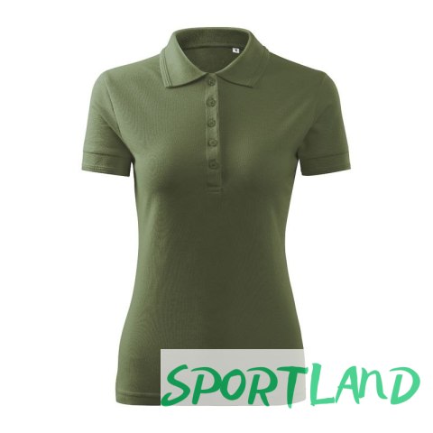 Koszulka polo damska Pique Polo Free (khaki) 2XL Koszulka polo damska Pique Polo Free (khaki) 2XL