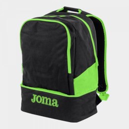 BACKPACK ESTADIO III BLACK-FLUOR GREEN S