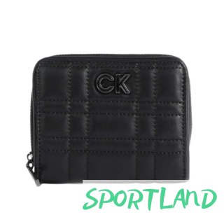 Portfel Calvin Klein Re-Lock Quilt Z/A Wallet W/F Md K60K610003 uniw
