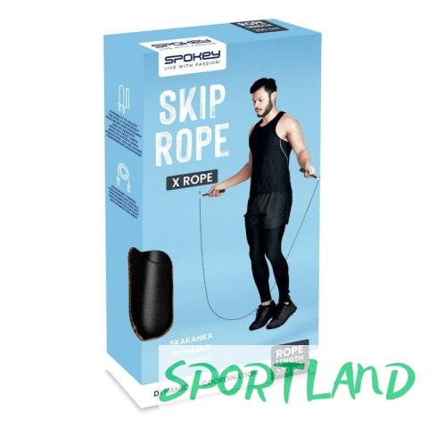 Skakanka szybkościowa Spokey X Rope SPK-944031 300 cm Skakanka szybkościowa Spokey X Rope SPK-944031 300 cm