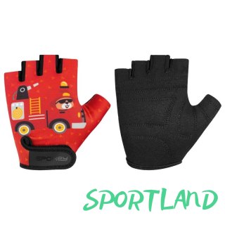 Rękawiczki rowerowe Spokey Fun RD Jr S SPK-941126 S