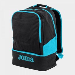 BACKPACK ESTADIO III BLACK-FLUOR TURQUOISE S