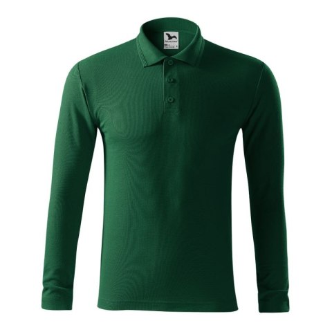 Koszulka polo Malfini Pique Polo LS M MLI-221D3 dark green L Koszulka polo Malfini Pique Polo LS M MLI-221D3 dark green L