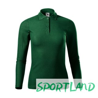 Koszulka polo Malfini Pique Polo LS W MLI-231D3 dark green M