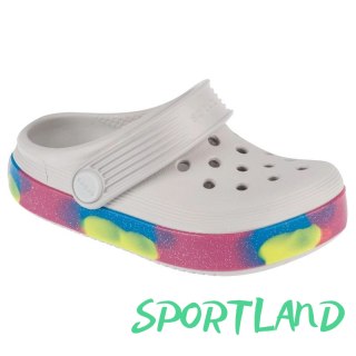 Klapki Crocs Off Court Glitter Band Clog T Jr 209717-1FS 24/25