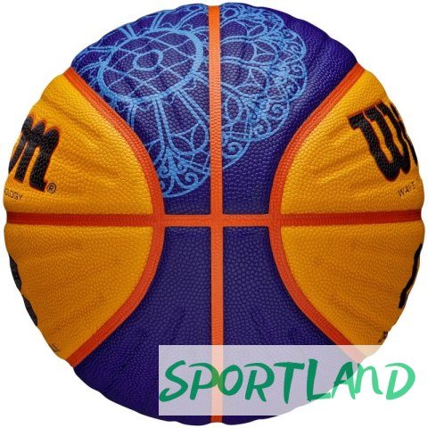 Piłka Wilson FIBA 3X3 Paris Retail 2024 Game Ball WZ1011502XB 6 Piłka Wilson FIBA 3X3 Paris Retail 2024 Game Ball WZ1011502XB 6