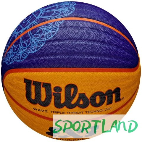 Piłka Wilson FIBA 3X3 Paris Retail 2024 Game Ball WZ1011502XB 6 Piłka Wilson FIBA 3X3 Paris Retail 2024 Game Ball WZ1011502XB 6