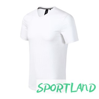 Koszulka Malfini Action V-neck M MLI-70000 biały S