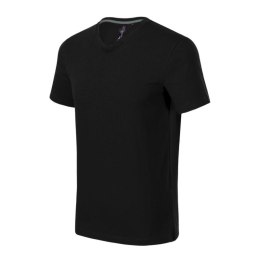 Koszulka Malfini Action V-neck M MLI-70001 czarny S