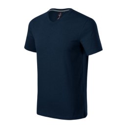 Koszulka Malfini Action V-neck M MLI-70002 granatowy XL