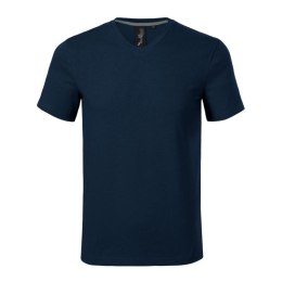 Koszulka Malfini Action V-neck M MLI-70002 granatowy XL