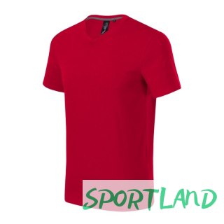 Koszulka Malfini Action V-neck M MLI-70071 formula red M