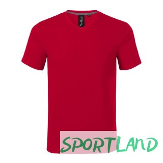 Koszulka Malfini Action V-neck M MLI-70071 formula red S
