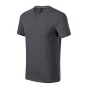 Koszulka Malfini Action V-neck M MLI-70083 light anthracite M